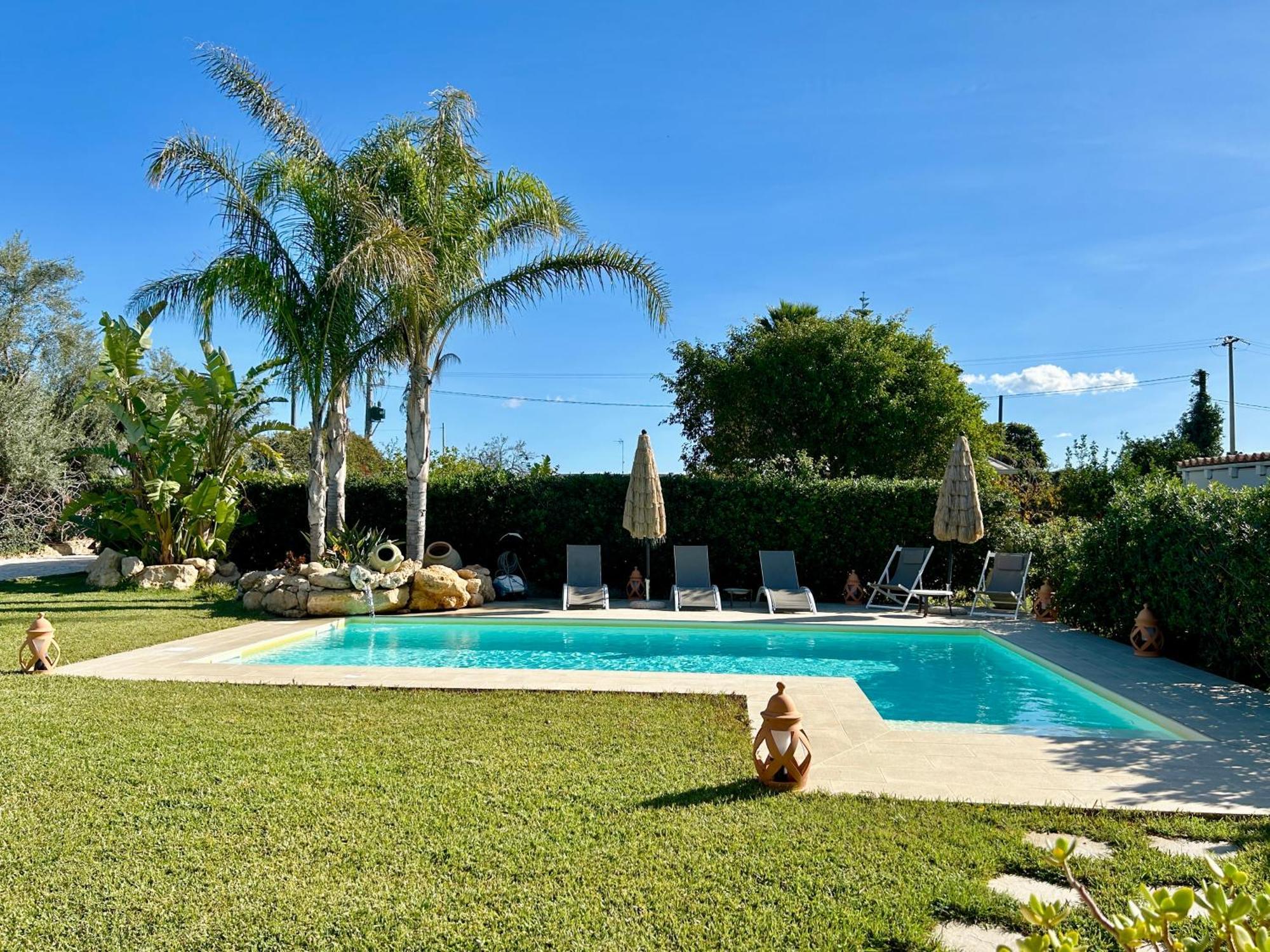 Villa Suq With Pool, Parking & Wifi Noto Exterior foto